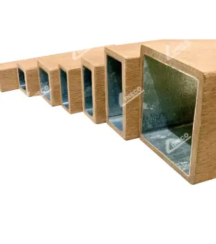 LAM GỖ NHỰA LÕI THÉP ĐÚC SẴN (WPC STEEL) - CỰC ĐẠI LÕI THÉP - NHỊP DÀI