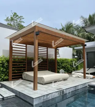 Các công trình thực tế của Gỗ Tự Nhiên Biến Tính LINECO